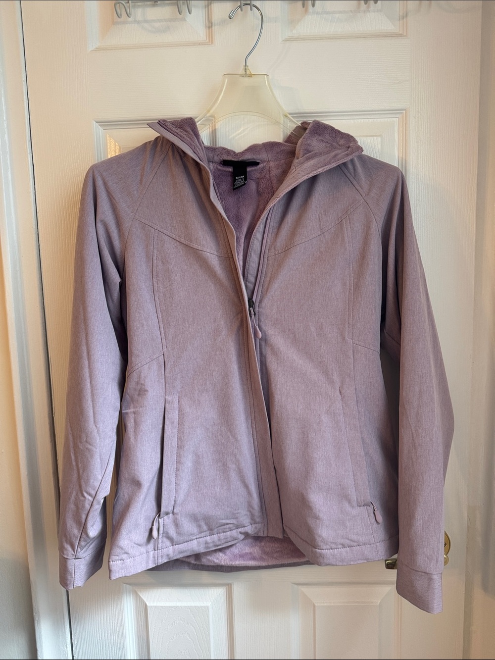 Kirkland Signature Lavender Hooded Utility Jacket